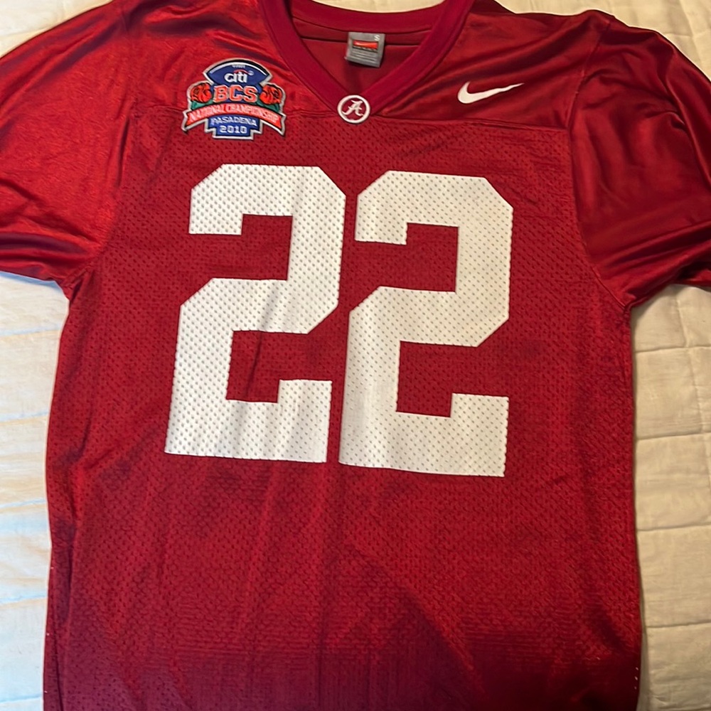 Alabama throwback 2010 Mark Ingram jersey with National Championship patch
